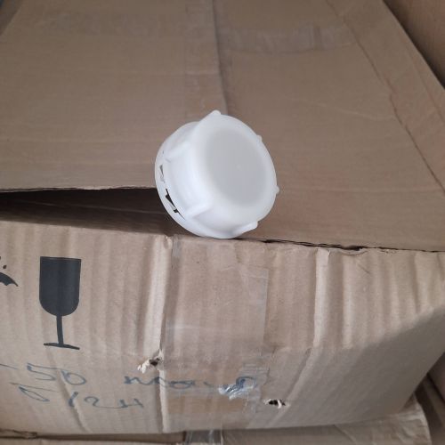 Пластмассовые (БЕЛЫЕ) крышки К-50 (диаметр 50 мм.) 1 коробка, 500 шт. (7 шт.)