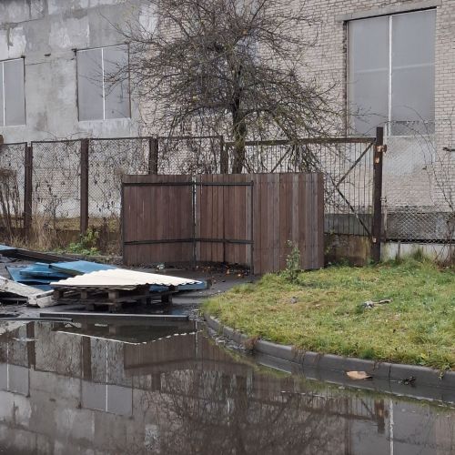 Ограждение для хранения углек. металл