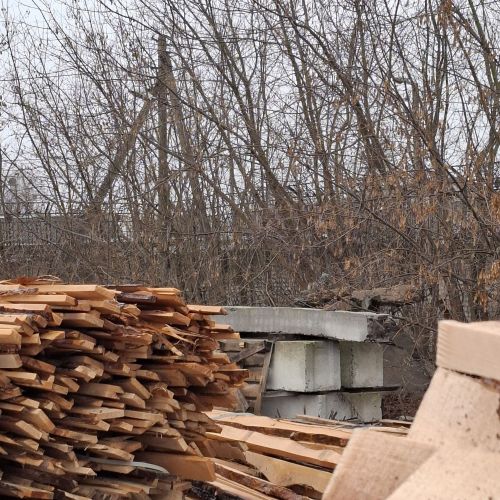 Цементобетонное покрытие откр. скл. металла.