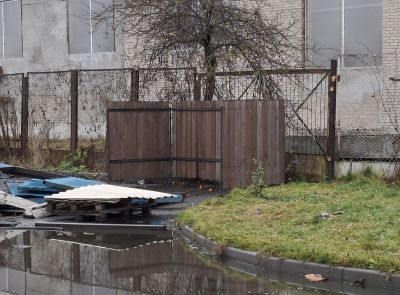 Ограждение для хранения углек. металл