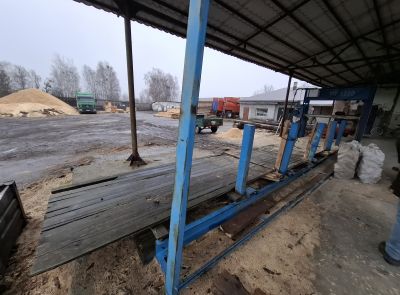 Установка для торцовки пакетов цепная мод. ПТ-1250