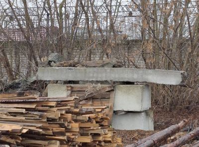 Ограждение территории завода ж/б